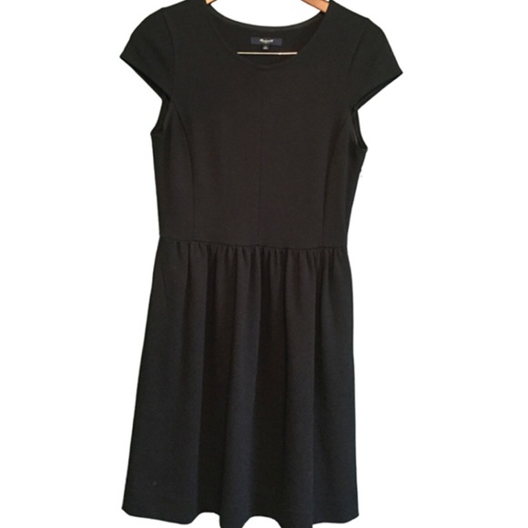 Madewell Dresses & Skirts - Madewell Black Ponte Screenplay Dress